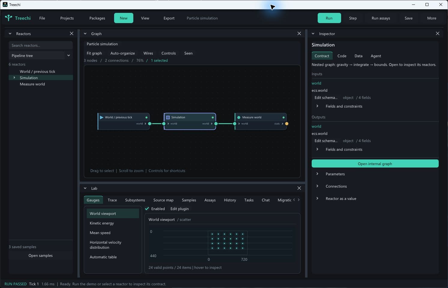 TREECHI interface preview